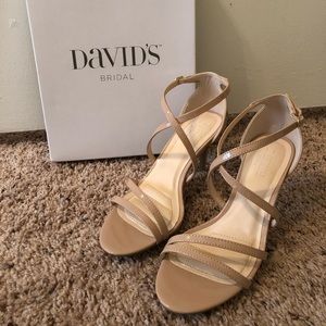 David’s Bridal heels